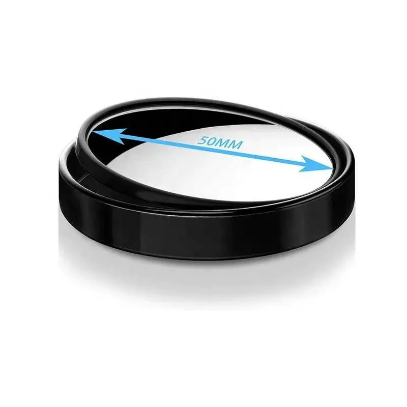 New Design Classic Car Mirror Anti Rain Car Interior Mirror Small Round Convex Adjustable Rotate Wide Angle Car Rear View Mirror