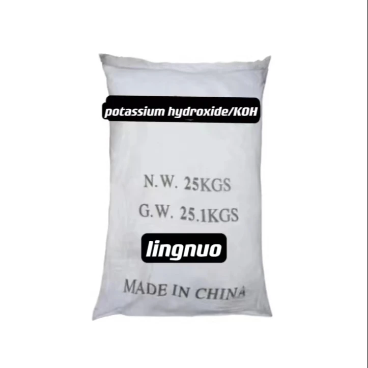 90% High Purity Dissolving Speed CAS 1310-58-3 Caustic Potash Flakes KOH Potassium Hydroxide