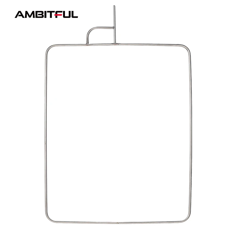 Sun Scrim 76x91cm Transparent Black Diffuser Metal Alloy Frame for C Stand Photography Crew TV Station Live Broadcast Soft Light
