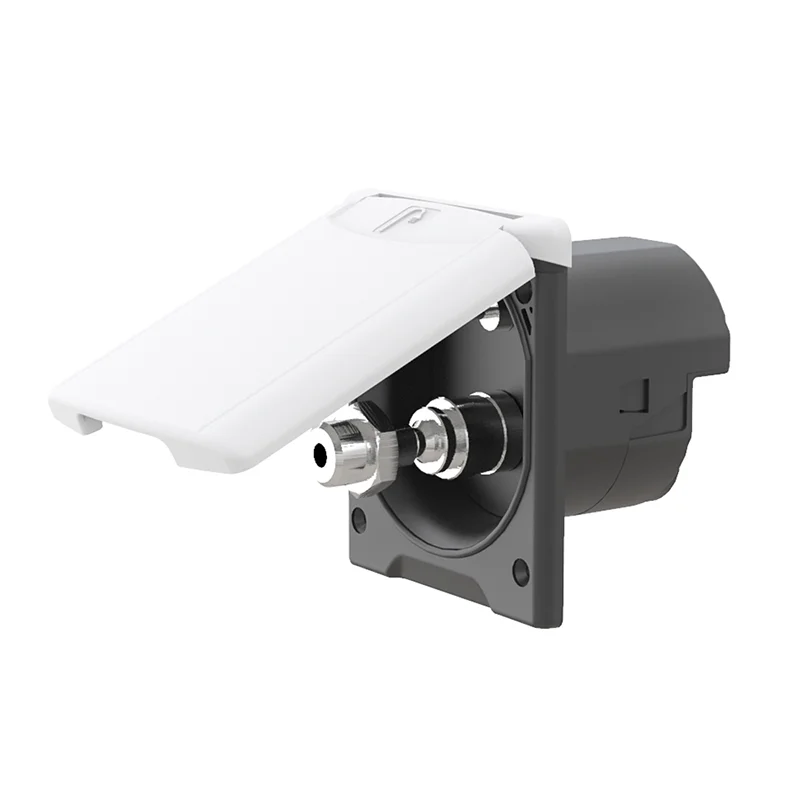 Trailer parts camping shower caravan accessories shower socket  and electricity outlet