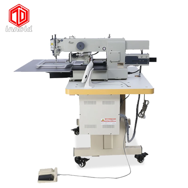 Automatic Computer Design Moccasin Leather Shoes Stitching Jack Industrial Pattern Sewing Machine