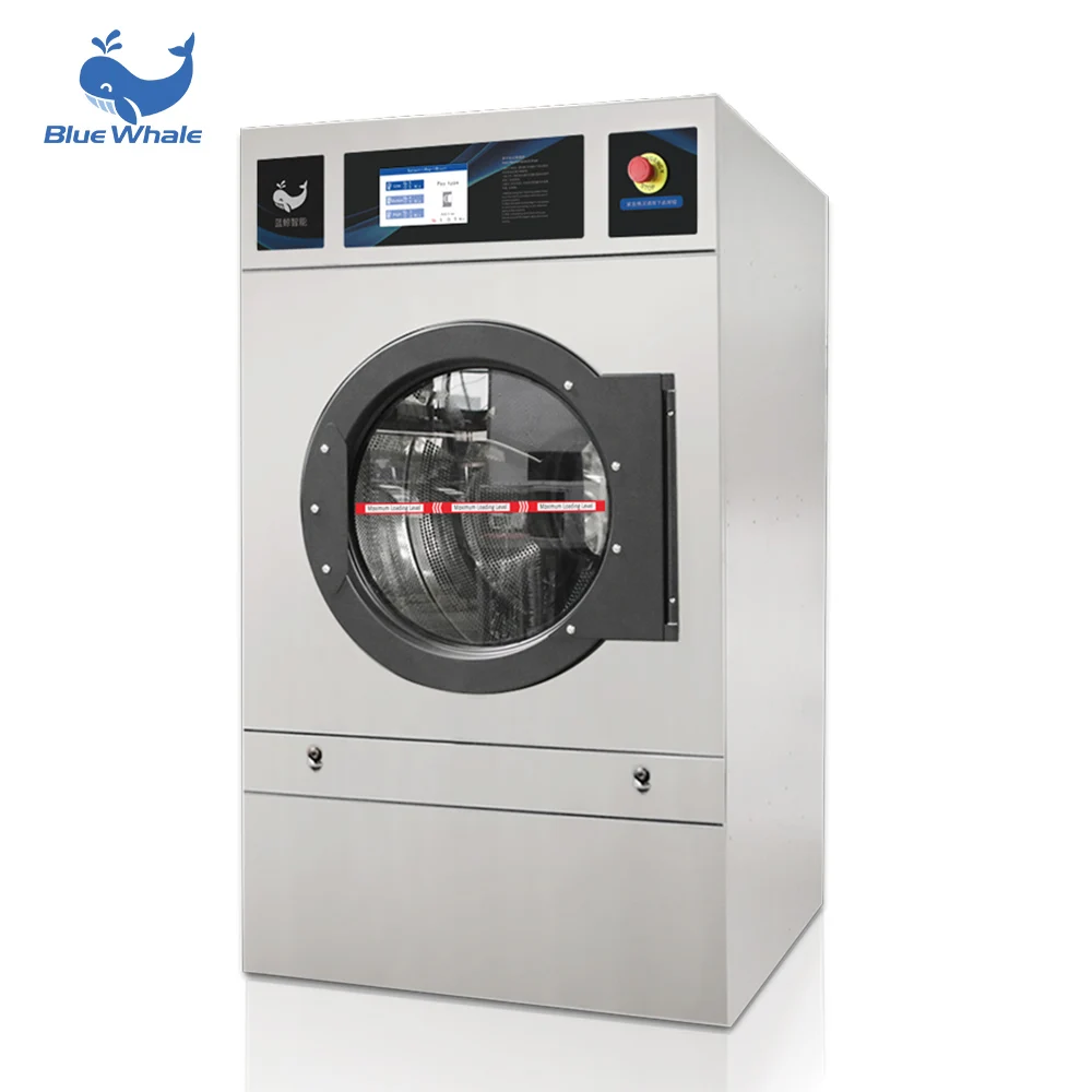 Factory Hot Sale Tumble Commercial Dryer Clothes Machine Equipment With SS 304 Cylinder