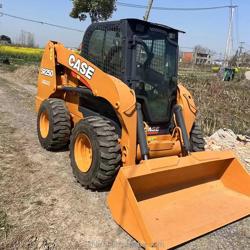 suitable price and perfect quality used whlee loader CASE SR250 excavator with high quality for sale