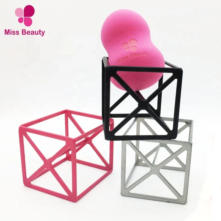 Best Beauty Makeup Sponge Blender Holder Drying Rack Stand Sponges Powder Puff Support Display