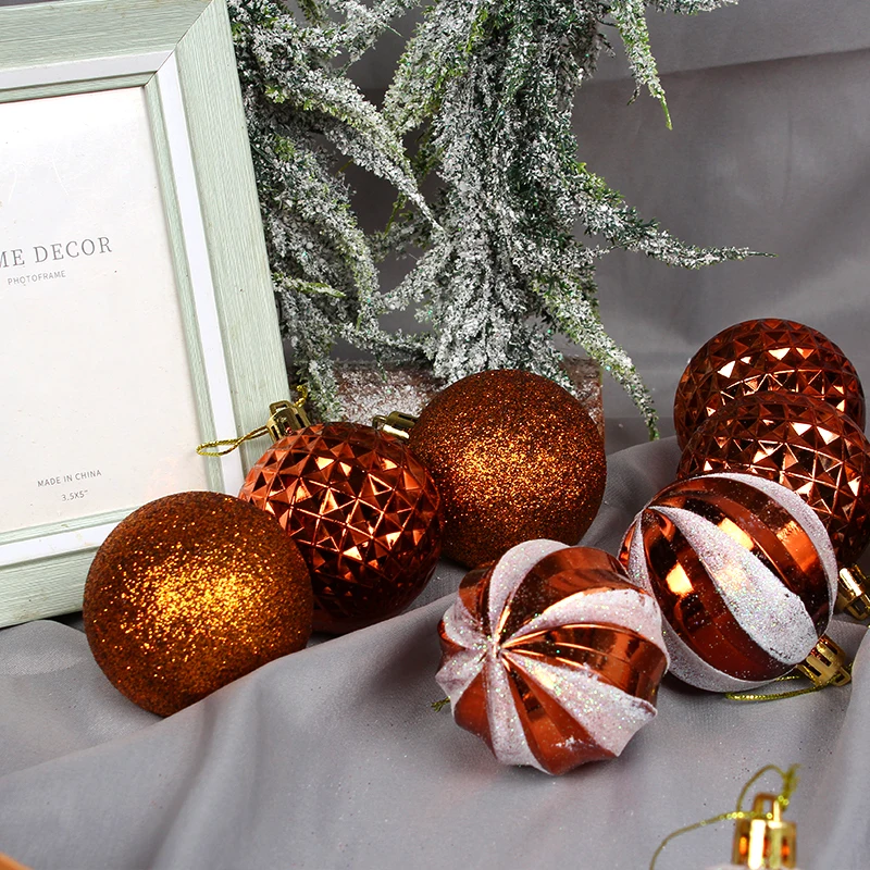 Christmas Tree Decor Ball Baubles Ornament Xmas Tree Toys Hanging Ball Snowmen Home Party Ornament New Year Gift