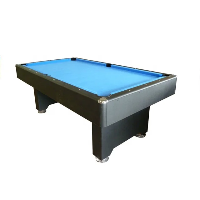 Billiards Sports 6Ft/7Ft/8Ft Size Option American Billiard Pool Table With Small Metal Corner and Accessory