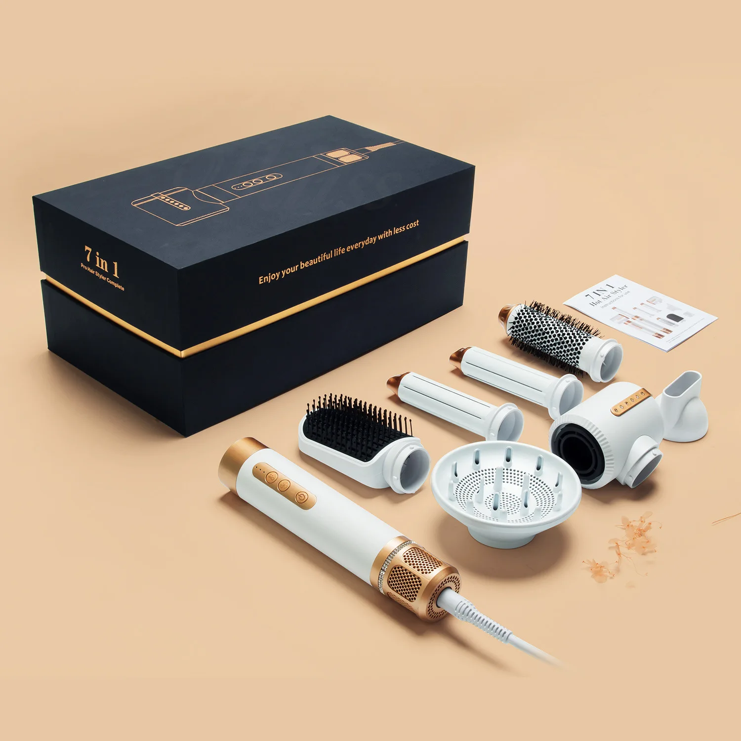 110000RPM Negative Ion Brushless, High Speed Motor Hair Dryer Set/