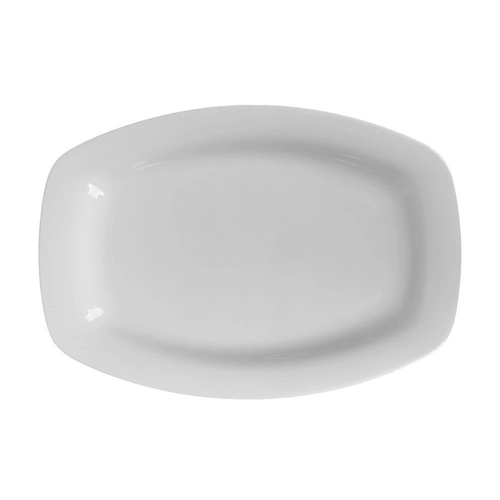 ceramic plate Porcelain Dinner Set white plate