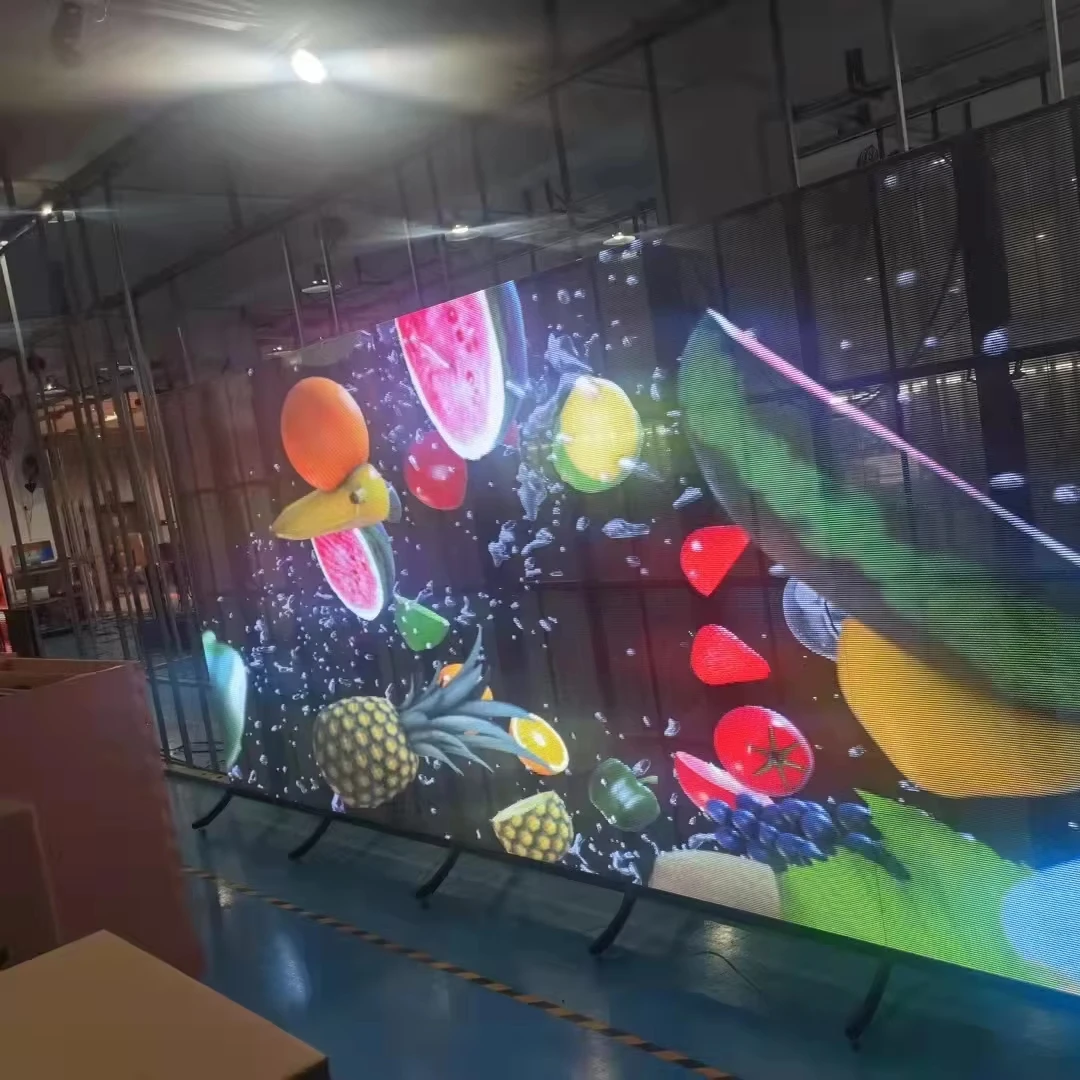 Transparent HD P3.91-7.81 LED Display Screen Automotive Showroom 4S Store Glass Window Shopping Mall LED Modules