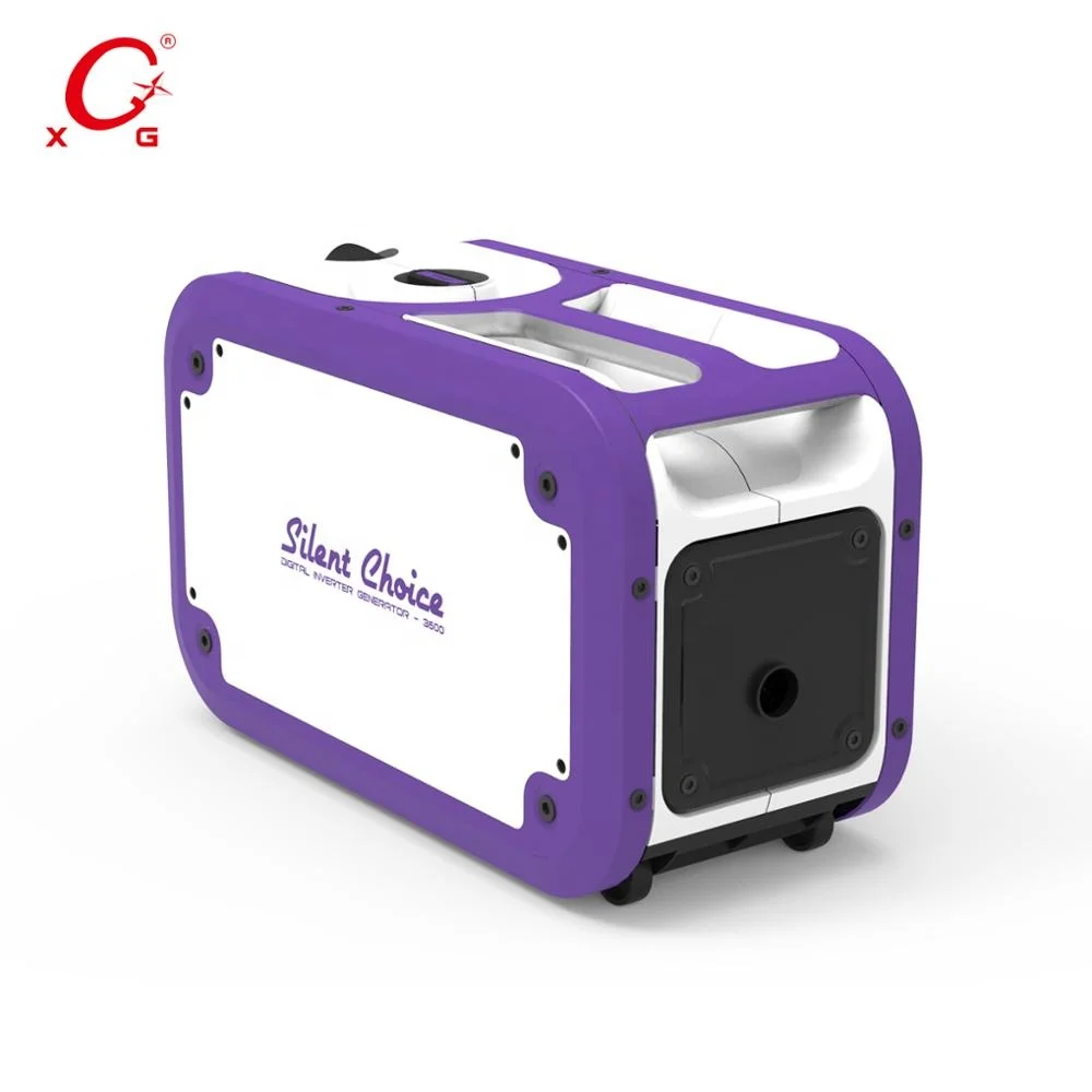 Portable Petrol 4.0kVA Inverter Generator Camping Silent Power Generator Wireless Control Remote Start 3600W Backup Generator