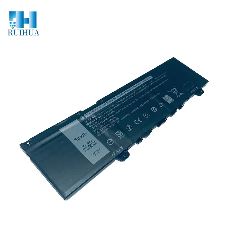 RUIHUA New F62G0 11.4V 38WH Original Laptop Battery for Dell Inspiron 13 5370 7370 7373 Vostro 5370 F62GO Battery