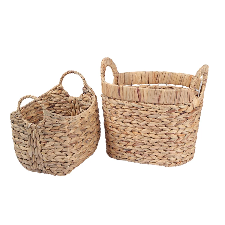 Горячая Распродажа, дешевая китайская корзина для морской травы, бытовая круглая корзина с Гиацинтом воды