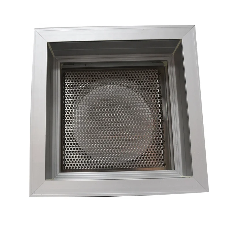 Medical Customized Manufacturing Company Cleanroom Aluminium frame HEPA Filter Ceiling Air Supply Housing HEPA Box