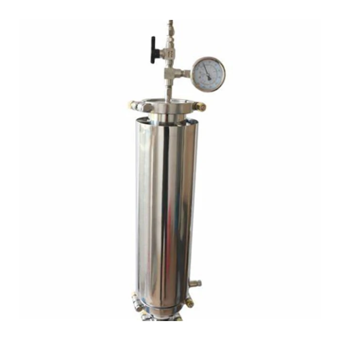 Pilot  scale  column extractor 20L 50L 100L for hemp oil extraction processing machines