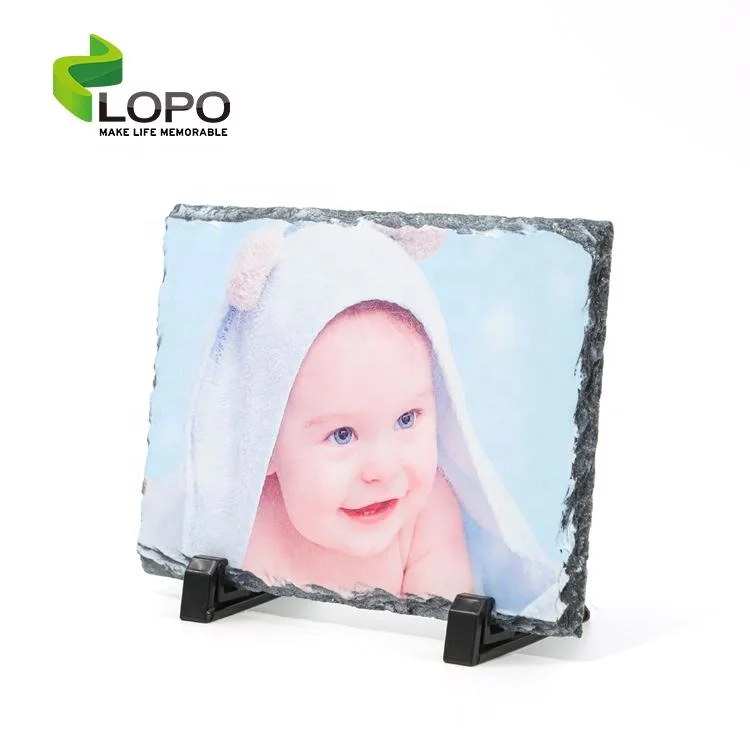 Sublimation Blank Square Heat Transfer Stone Photo Slate15*20cm