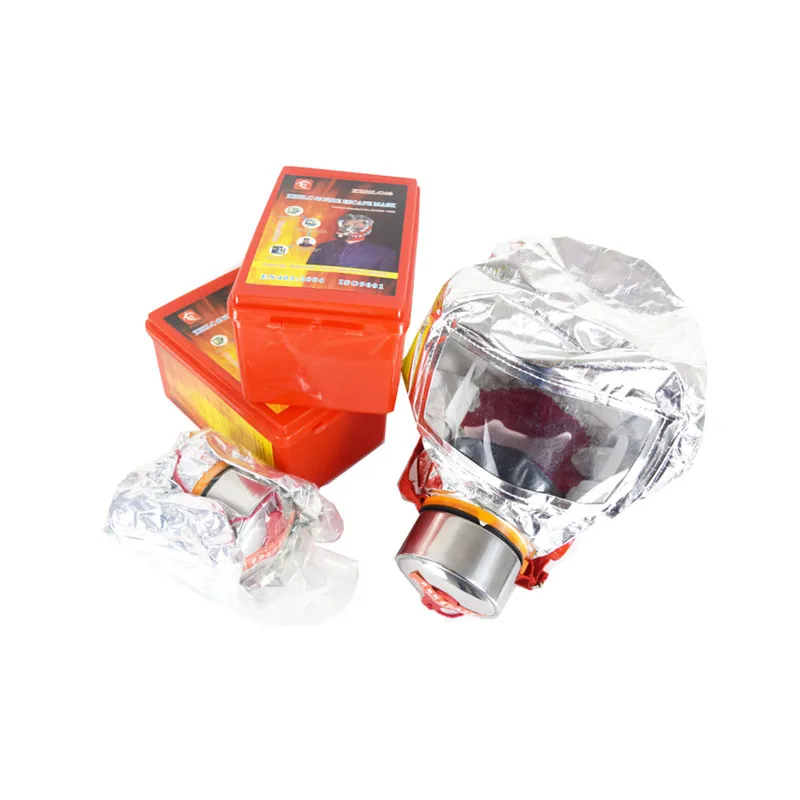 TZL30 China Manufacturer Fire Escape Hood Mask 403:2004 Anti Fire Escape Gas Mas k 60 MIN
