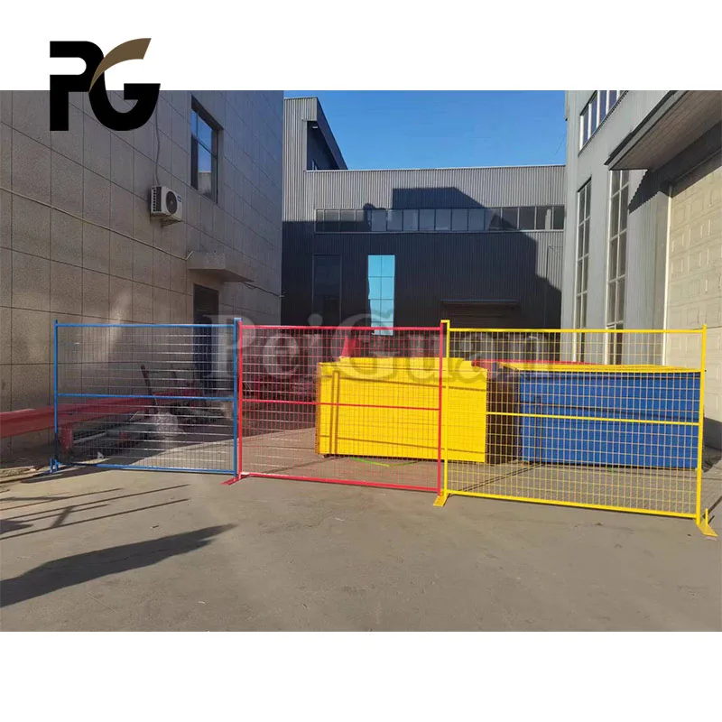 Supplier 6ft/9ft/10ft Temp Fencing Au/Eu Market Temporary Portable Fence Panel Canada Temporary Fence Panels