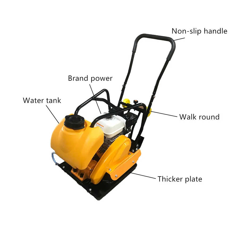 Hand Hold Soil Compactor Mini Type Vibratory Plate Compactor 80KG
