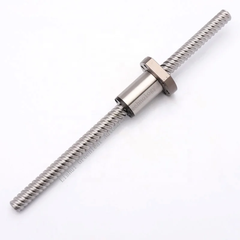 Hot sell low noise high speed big pitch C7 GRADE end machining allowed SFS3232 ball screws substitute for TBI