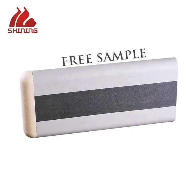 Hospital-Grade Plastic Wall Protector with Durable Rubber Rammschutz-Profile Corner Wall Guard