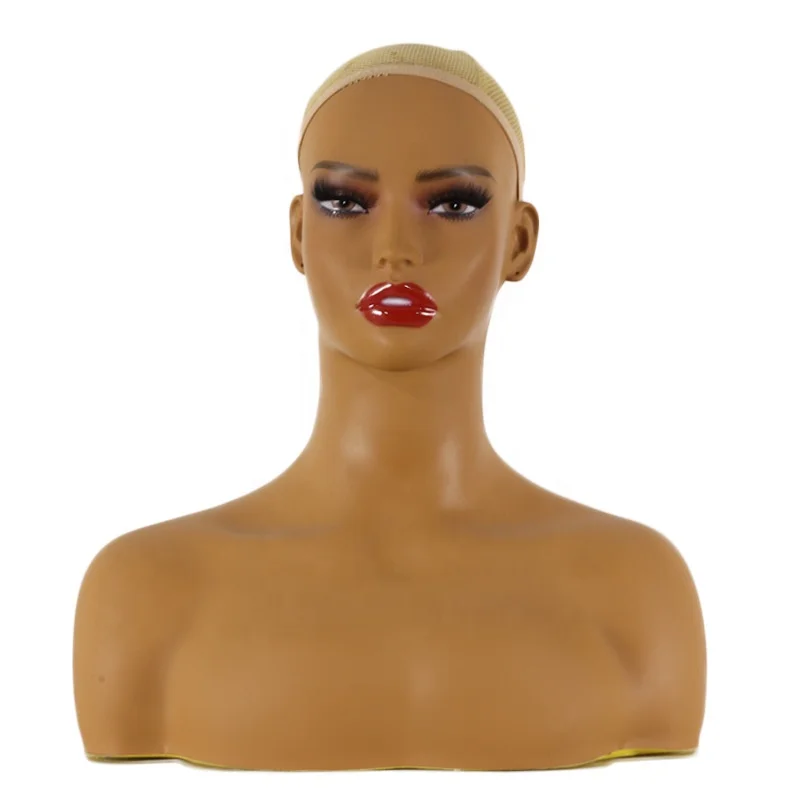 Premium Quality Mannequin Head for Hair Exhibitions and Competitions