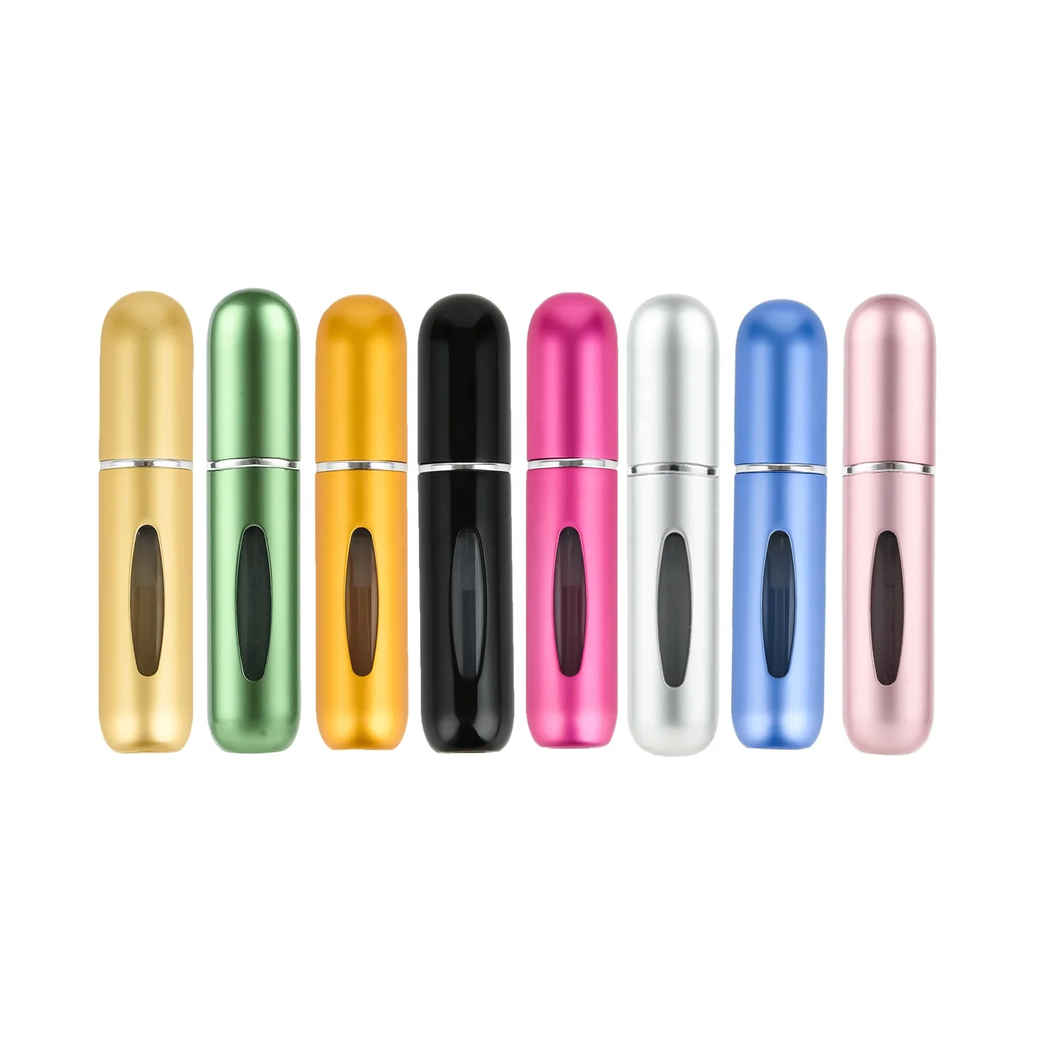 multi use perfume atomizer portable bottom filled perfume spray bottle 5ml aluminum spray bottle