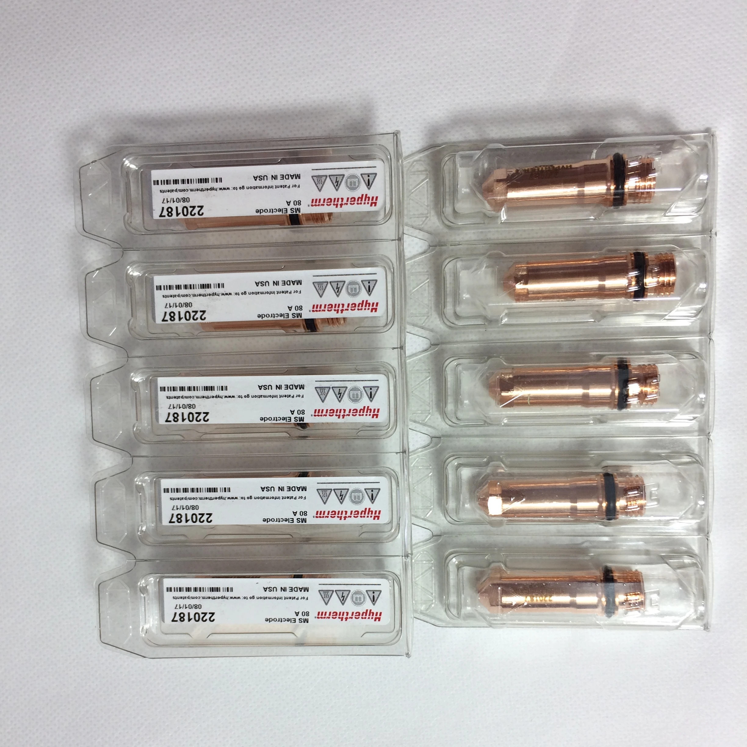 Hypertherm Plasma Cutting Accessories Consumables 220187 Electrode HSD/HyPro2000/MAXPRO2000