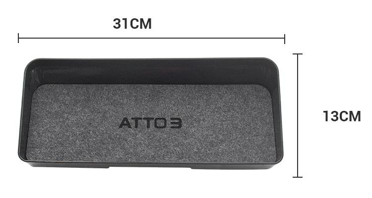 Auto Interior Parts High Quality Decorative Accessories Console Dashboard Organizer For BYD Atto 3 Yuan Plus Accessories