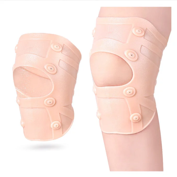 SEBS Magnetic Therapy Gel Knee Support Brace protector silicone protector knee pads Therapy Knee Sleeve for Pain Relief