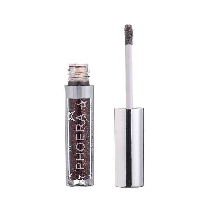PHOERA 12 Colors Magnificent Metals Glitter and Glow Liquid Eyeshadow