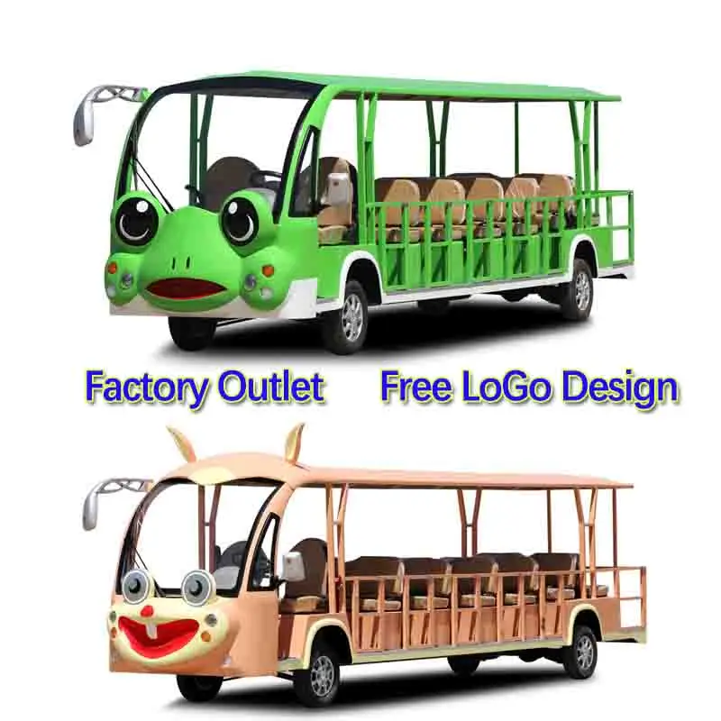 new 8-23 seats sightseeing bus car convertible electric sightseeing bus cartoon tourism sightseeing bus