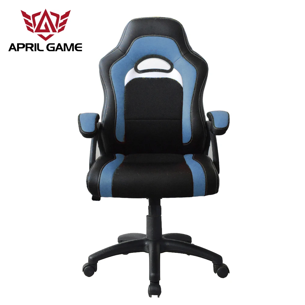 2021 High Cost Perform Racing Gaming Chair April Game Y-2647 Cheap Gaming Gear Chair Blue