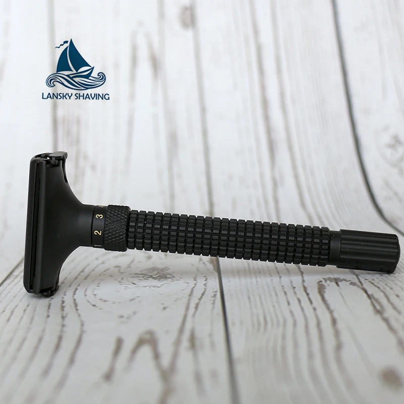 Оптовая продажа, металлическая Регулируемая Безопасная бритва с двойным краем