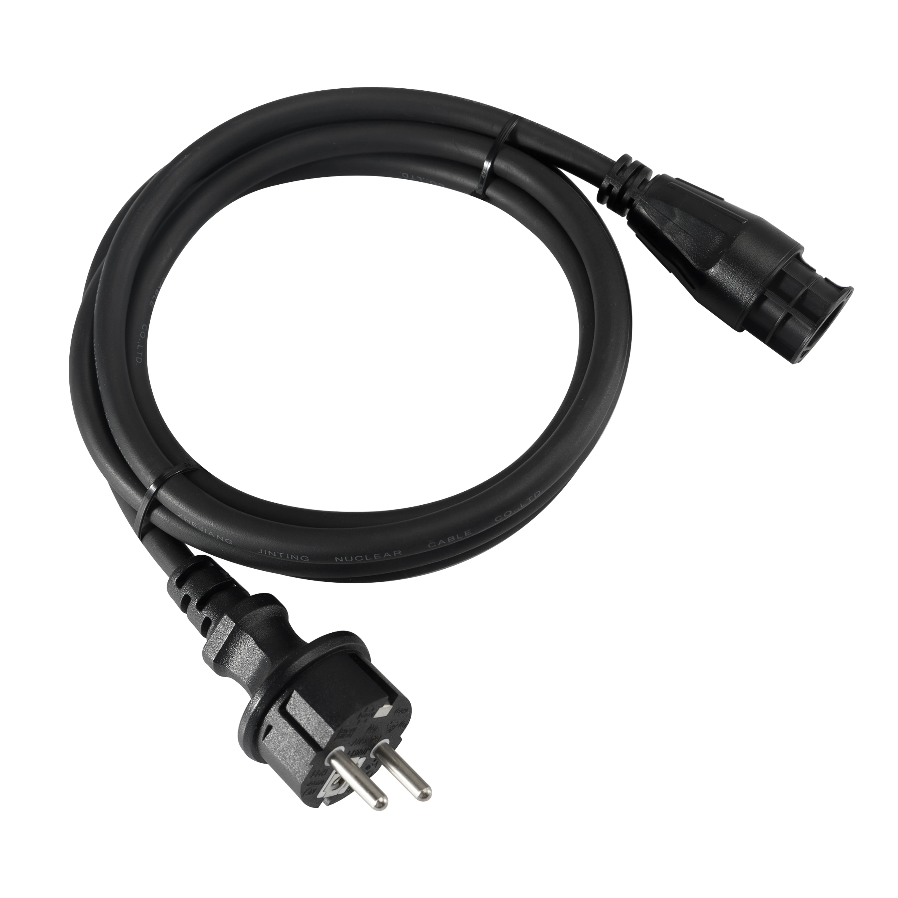 IP68 Waterproof OEM Injected Betteri BC01 Male Female Connector Solar Micro Inverter to EU Schuko AC Extension Plug Power Cables