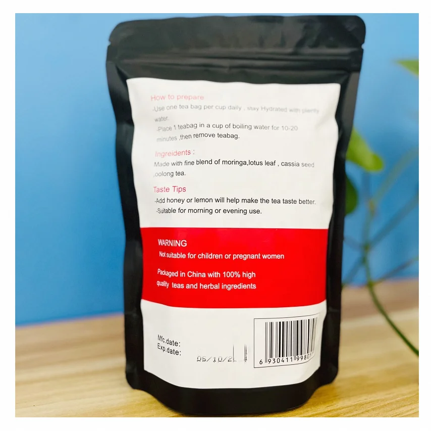 28 Days Organic Flat Tummy Garcinia Cambogia Detox Tea Belly Fat Burn and Weight Loss Bagged Health Tea