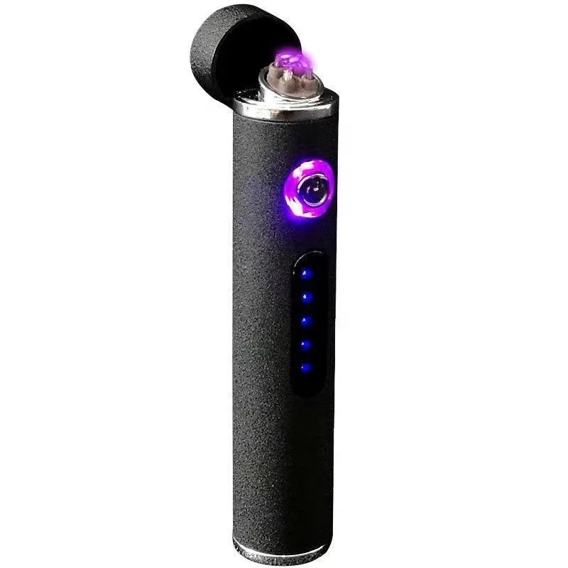 Портативная перезаряжаемая плазменная USB-зажигалка Электронная зажигалка с двойной дугой и