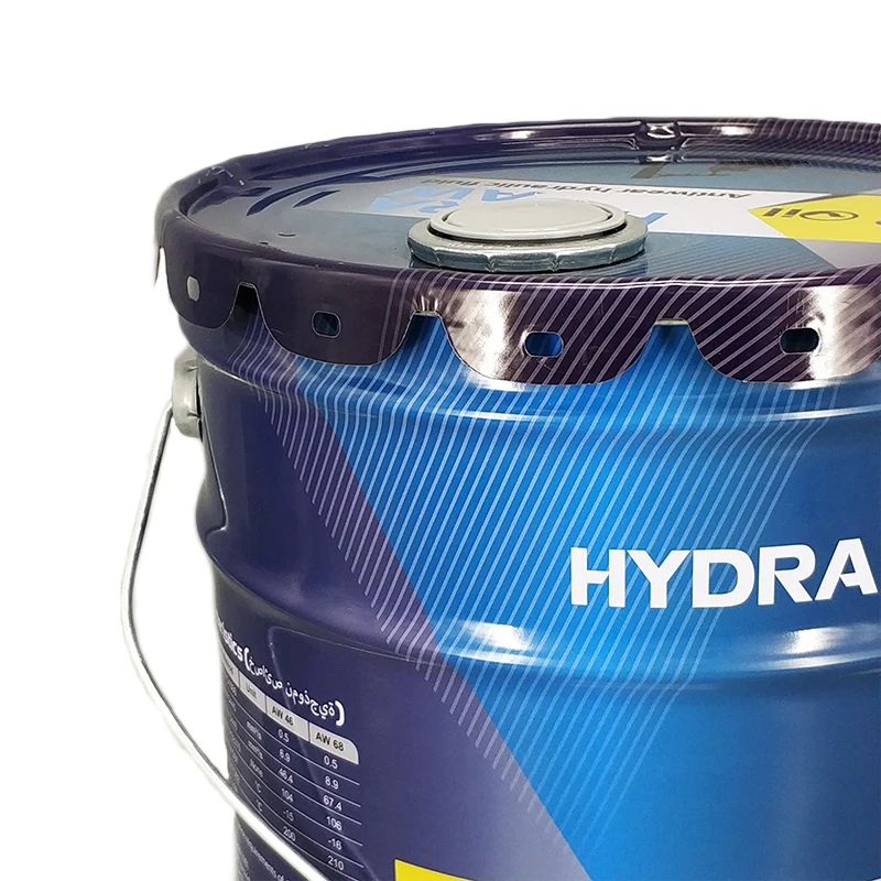 good price 20L Round Tinplate Chemical Barrel 5 Gallon Metal Drum with Rieke Cap for Oil China Factory