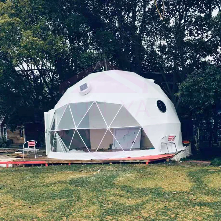 Hot Selling Cheap Hotel Rental Dome House Family Couples Travelling Hiking Dome Tents Outdoor Camping Tent Round wIth 2 Beds