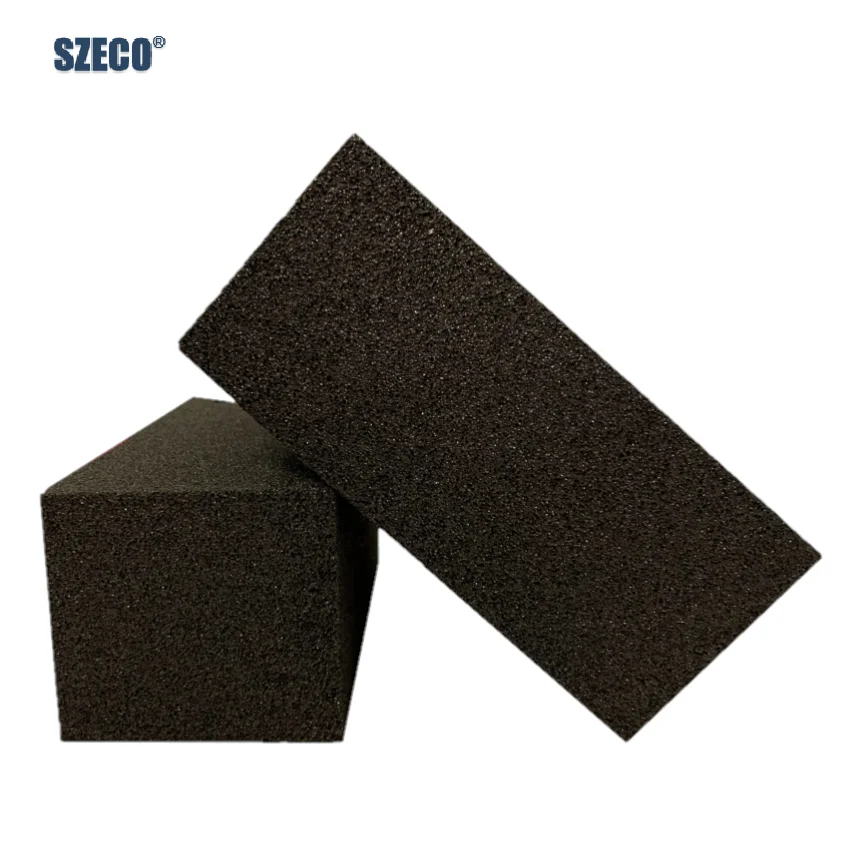 OEM Foam cellular Glass Cleaning Bricks can effectively clean a restaurant flat top pot grill or grill pan