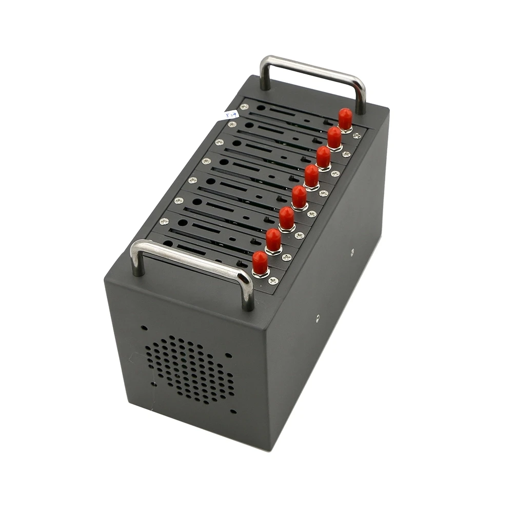 Broadcasting Advertisement 8 ports 4G LTE EC20 Bulk SMS GSM Modem Pool