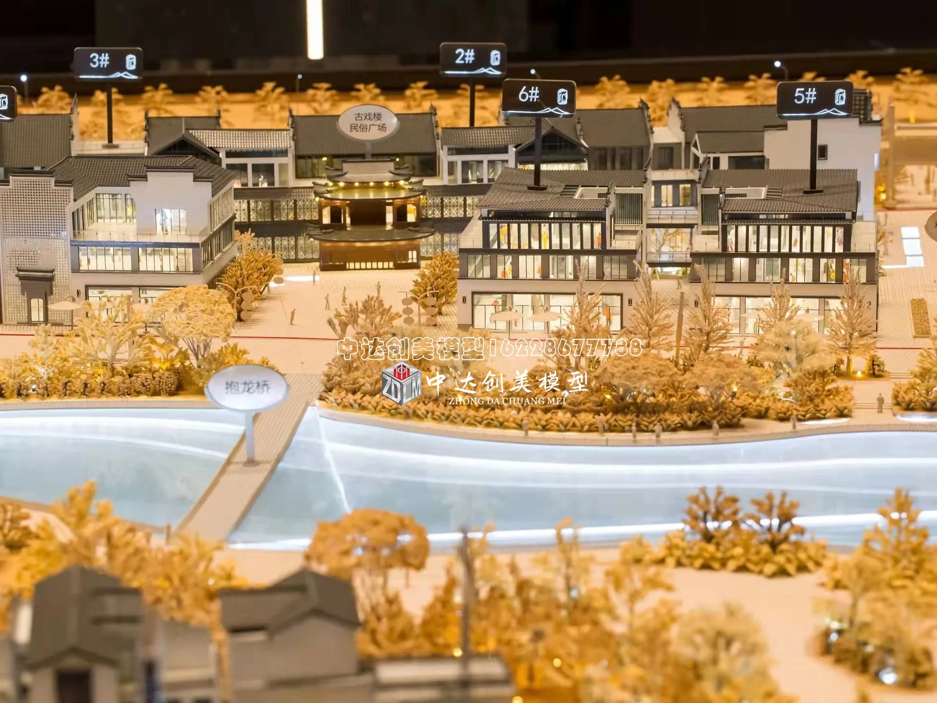 Architectural Scale Model	Hot Selling 3d architectural scale model for exhibition   Miniature Architectural Building Scale Model