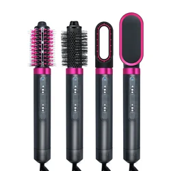2022 New Dropshipping hair curler brush luxury hair dryer and volumizer straightening electric hot curling volume shape styler