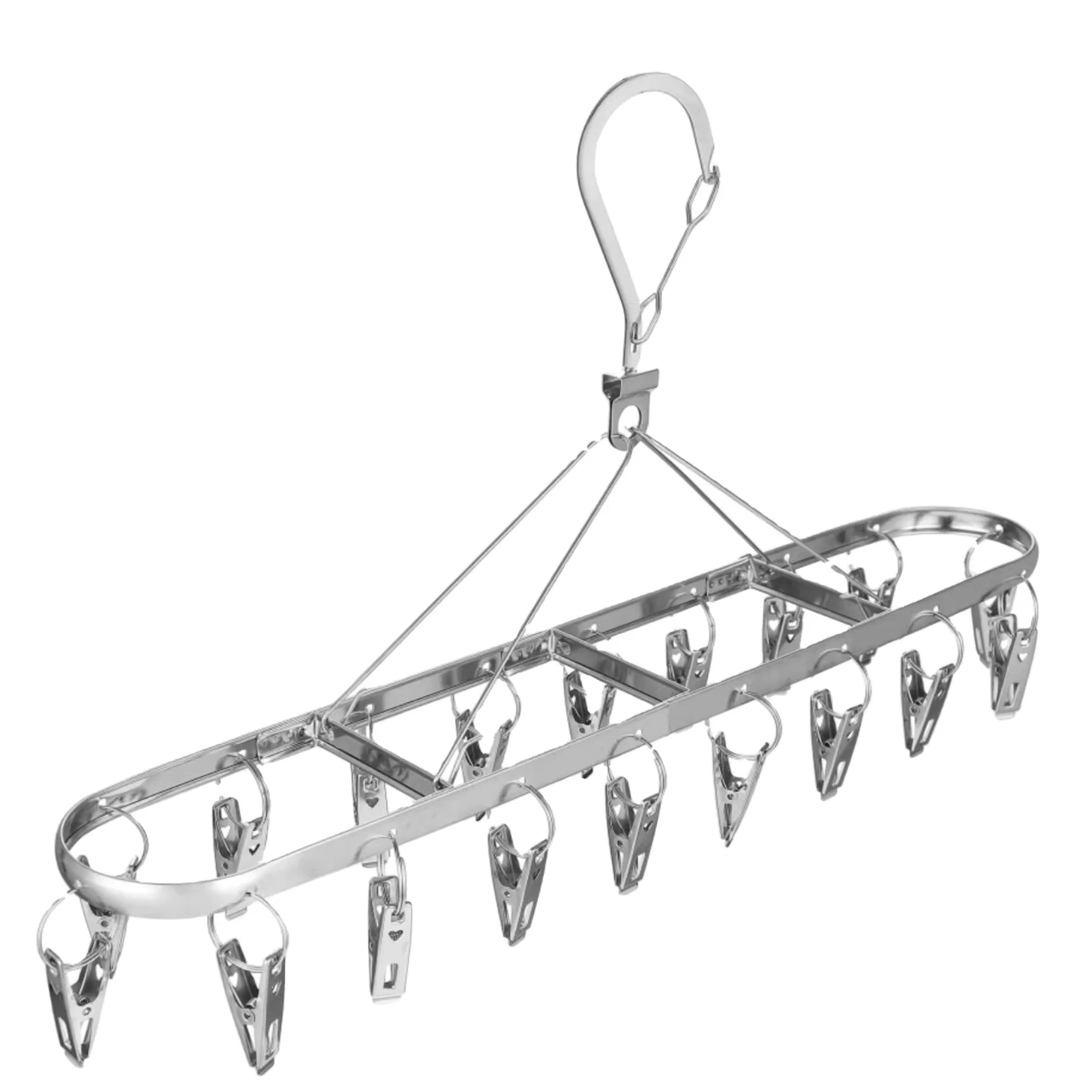 Colorful stainless steel rack socks and socks hanger and Clips hanger and Clothing socks hanger