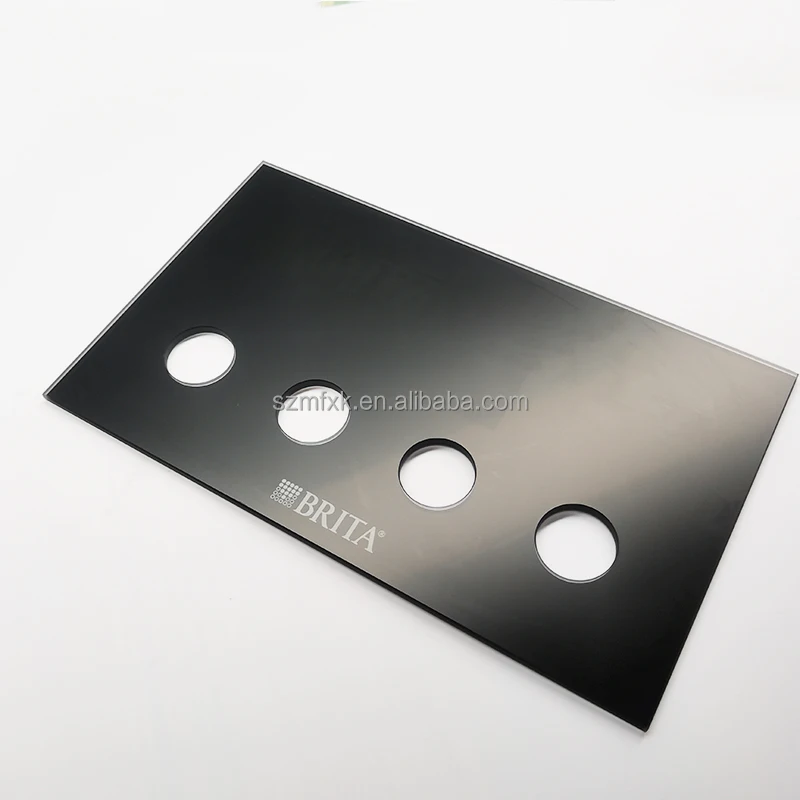 Silk Screen Printing Touch Switch Panel Glass  Manufacturer