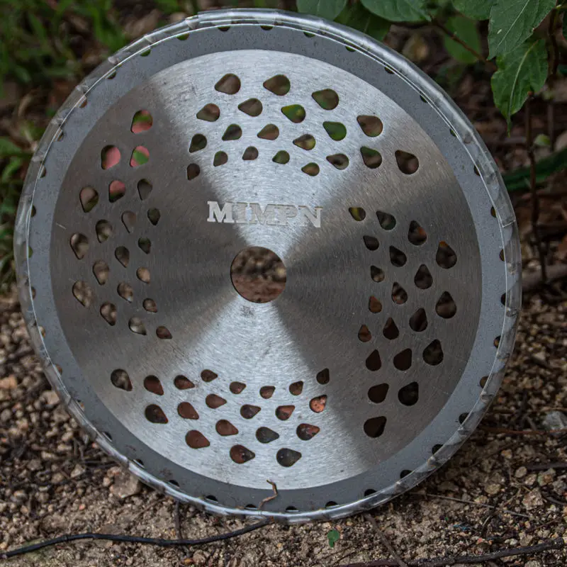 MIMPN brush cutter 8 inch circular slitter blade round shearing knives trimmer head