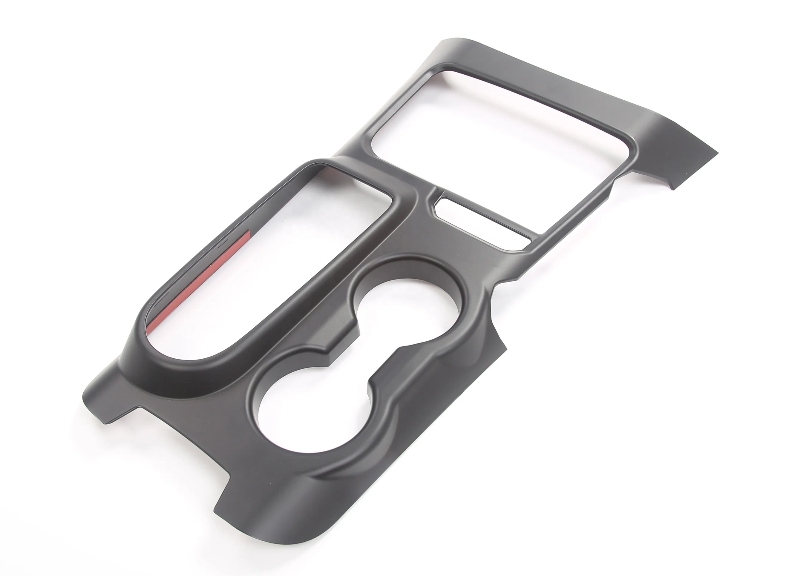 Carbon Style Fiber Gear Shift Panel Trim Cover Sticker Center Console Frame Accessories For Ford Bronco 2021 2022