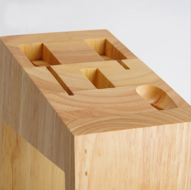 Hot selling Magnetic knife block Holder Rack Magnetic Stands wooden magnetic knife holder