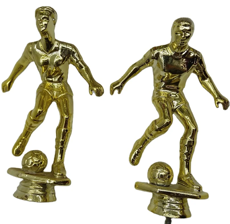 Sports man  football figures statues