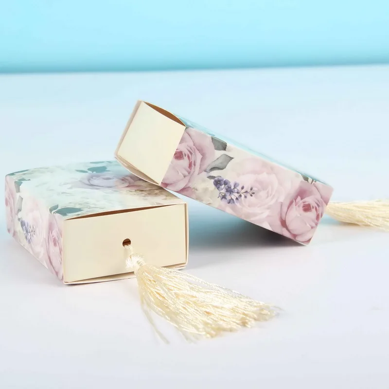 DIY Drawer Shaper Favor Box Travel Candy Box With Decoration For Party