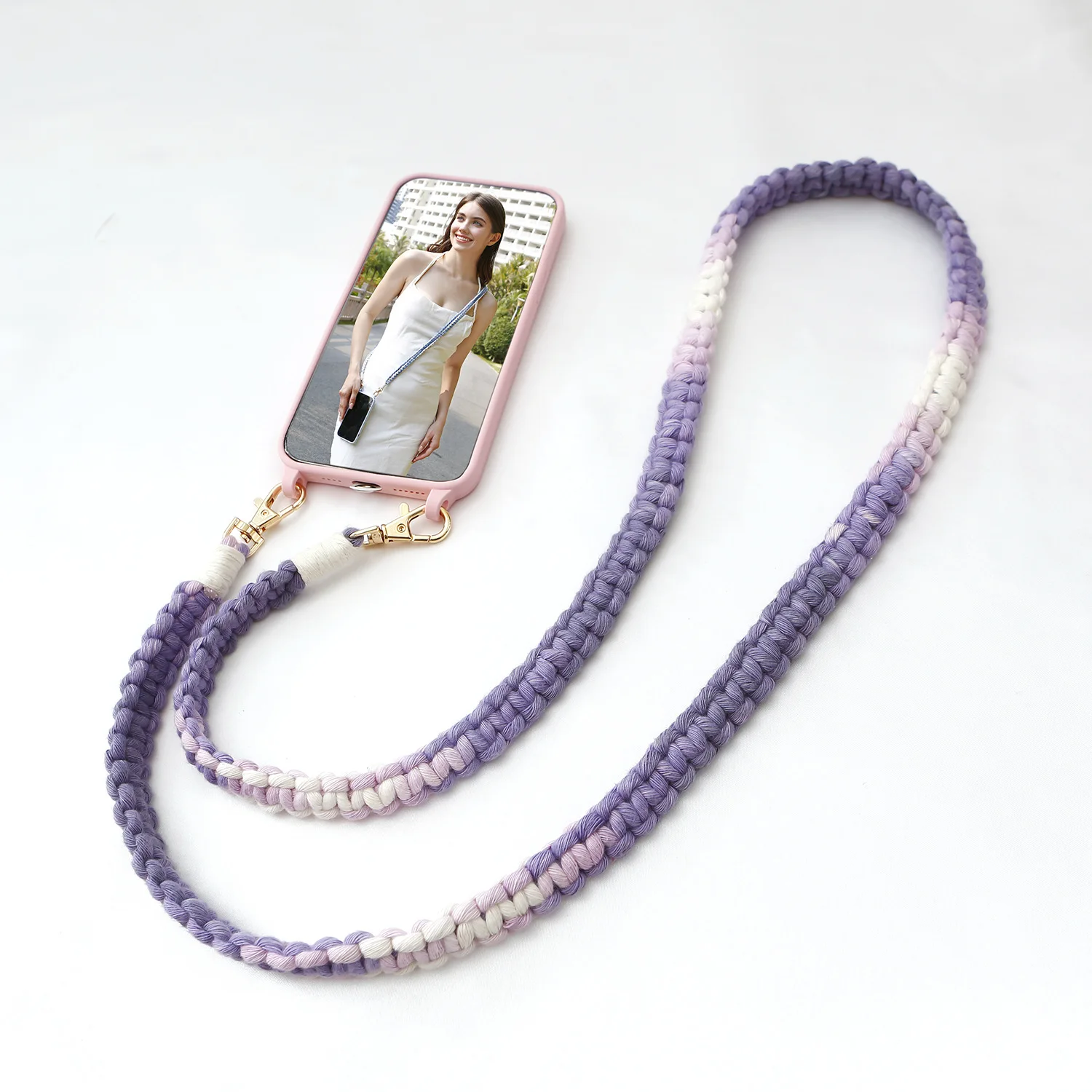 LOYALTY INS rope braided rope knot handmade DIY mobile phone lanyard